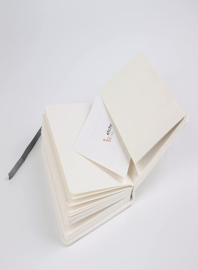 Etchr A5 Portrait Sketchbook - Cold Press Mixed Media 100% Cotton - Hardcover Drawing Book 5.8”x8.3 with 52 Pages - Image 5